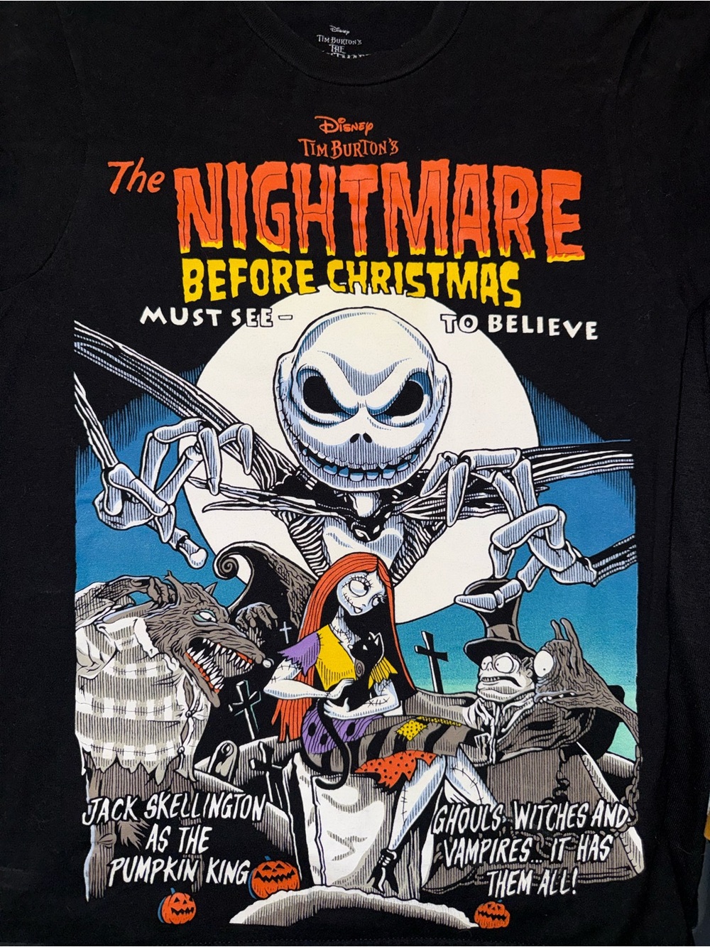 The nightmare before Christmas T shirt
